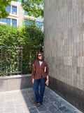 FLARED WAIST BLOUSE