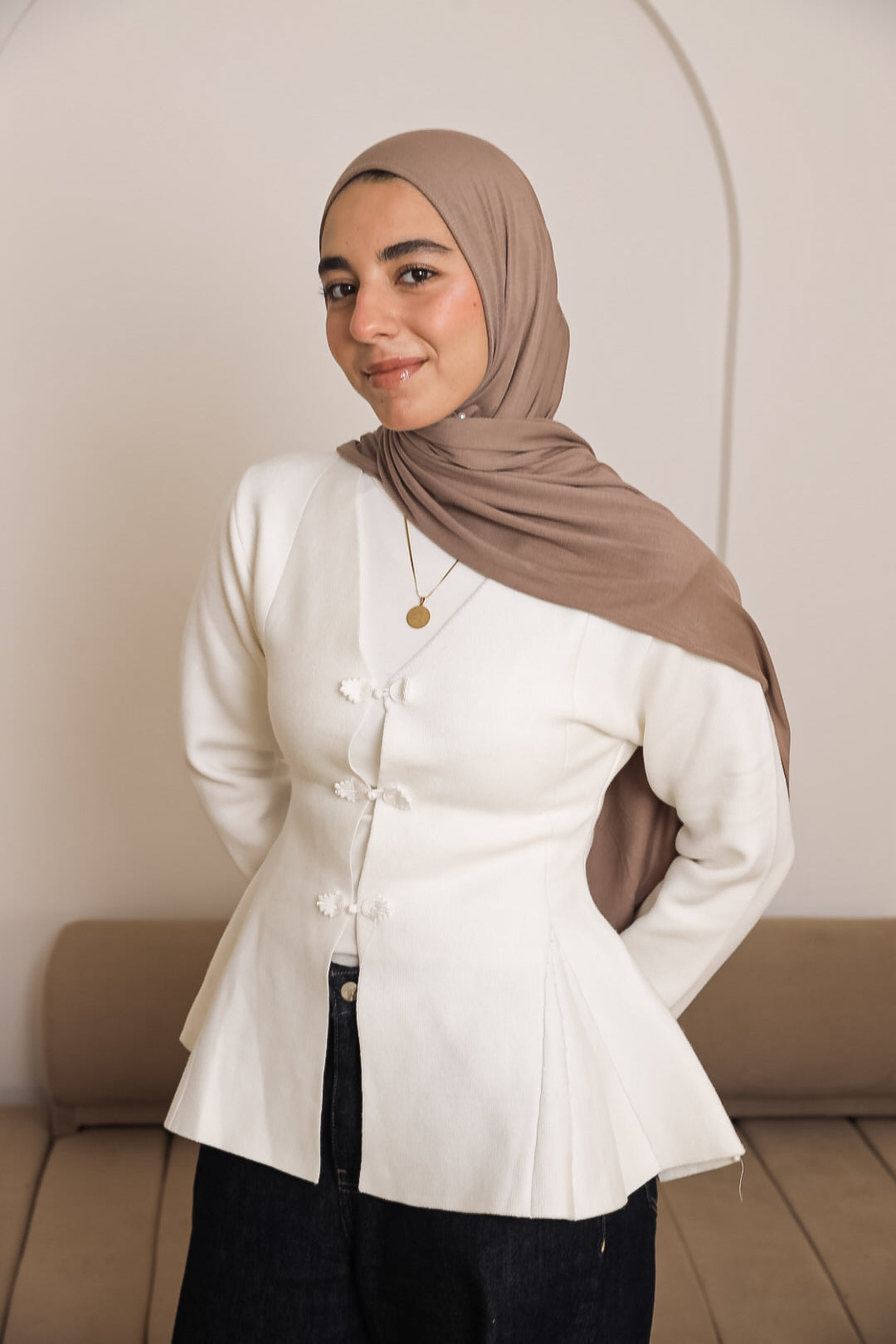 Off-White Peplum Jacket