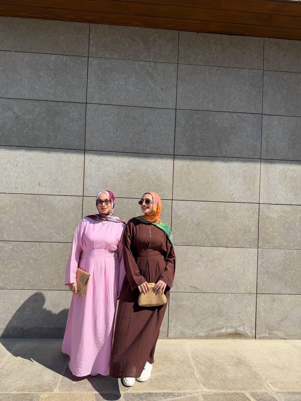 TWIN BROOCH DRESS
