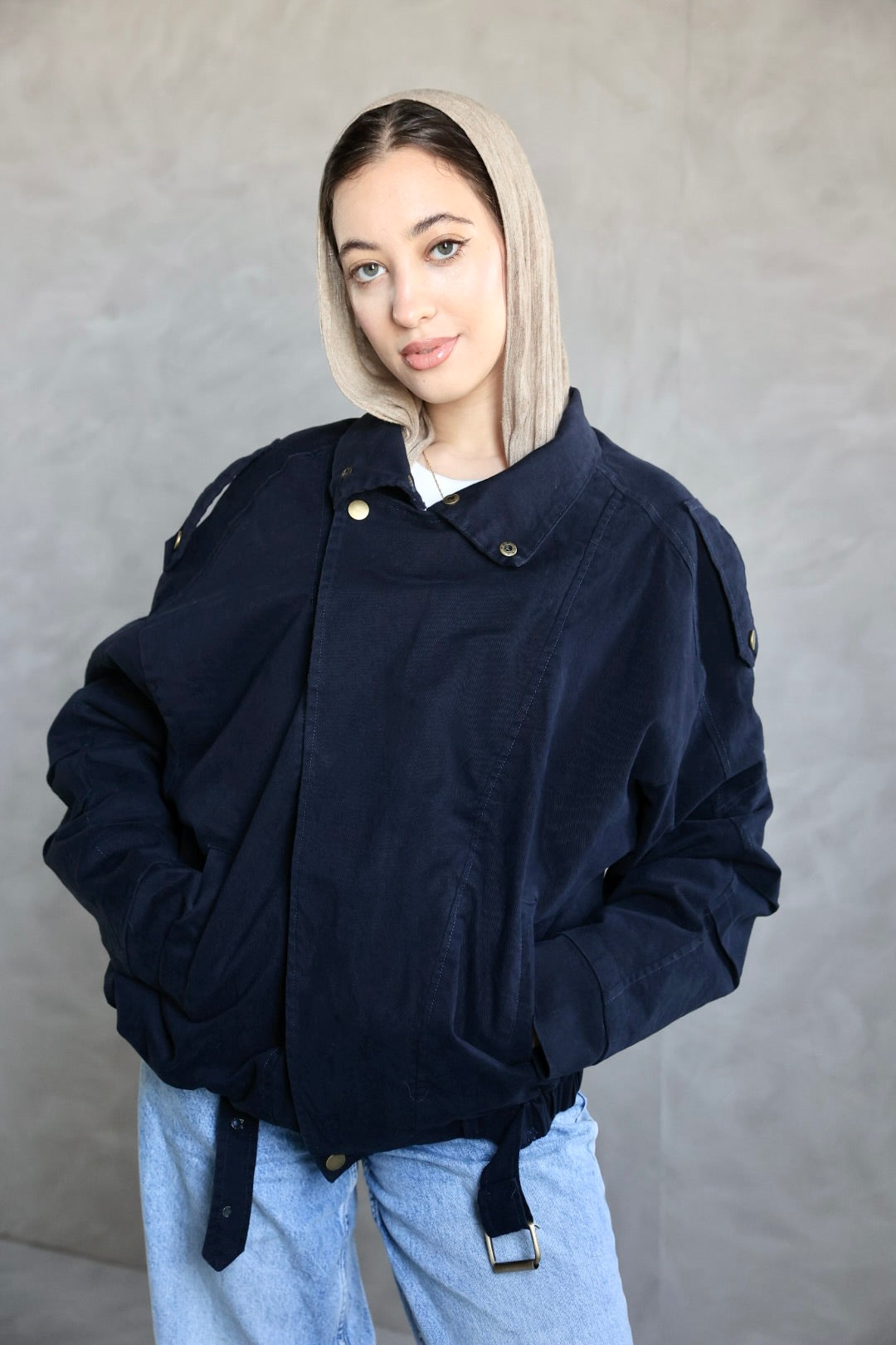 BLUE EDGE GABARDINE JACKET