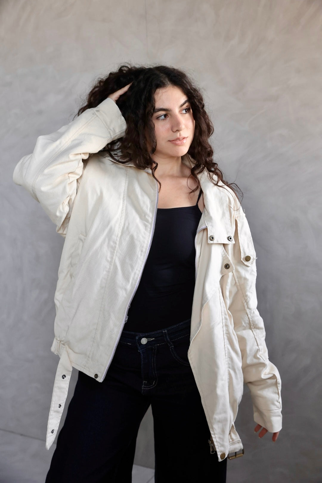BEGIE EDGE GABARDINE JACKET