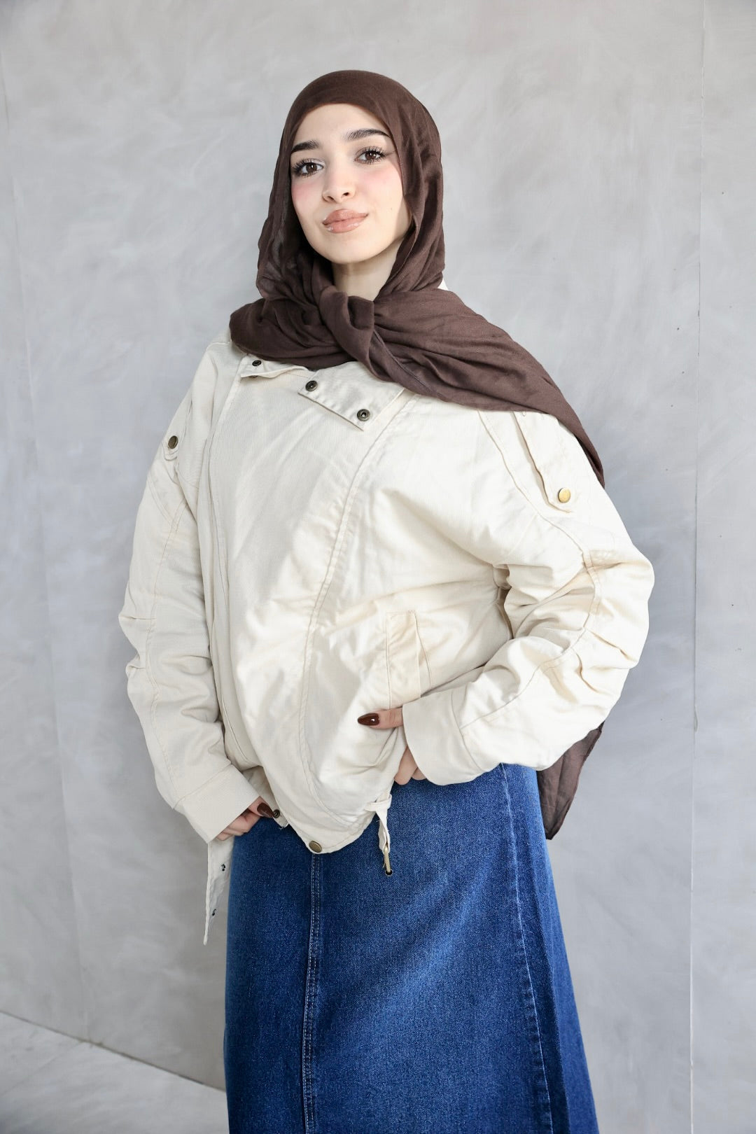 BEGIE EDGE GABARDINE JACKET