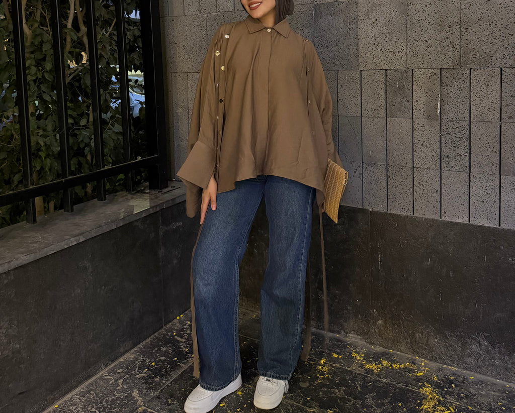 THE STRAP BLOUSE