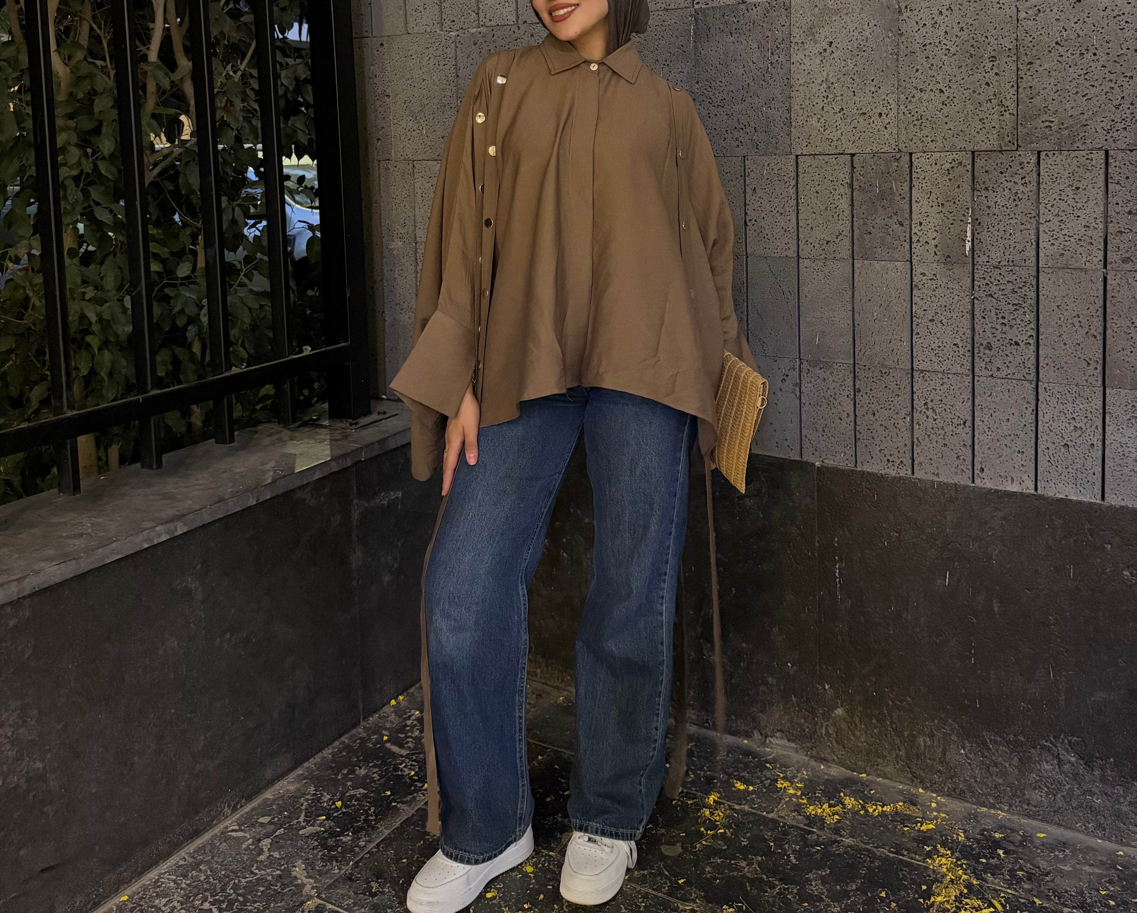 THE STRAP BLOUSE