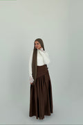 SCARFED SKIRT