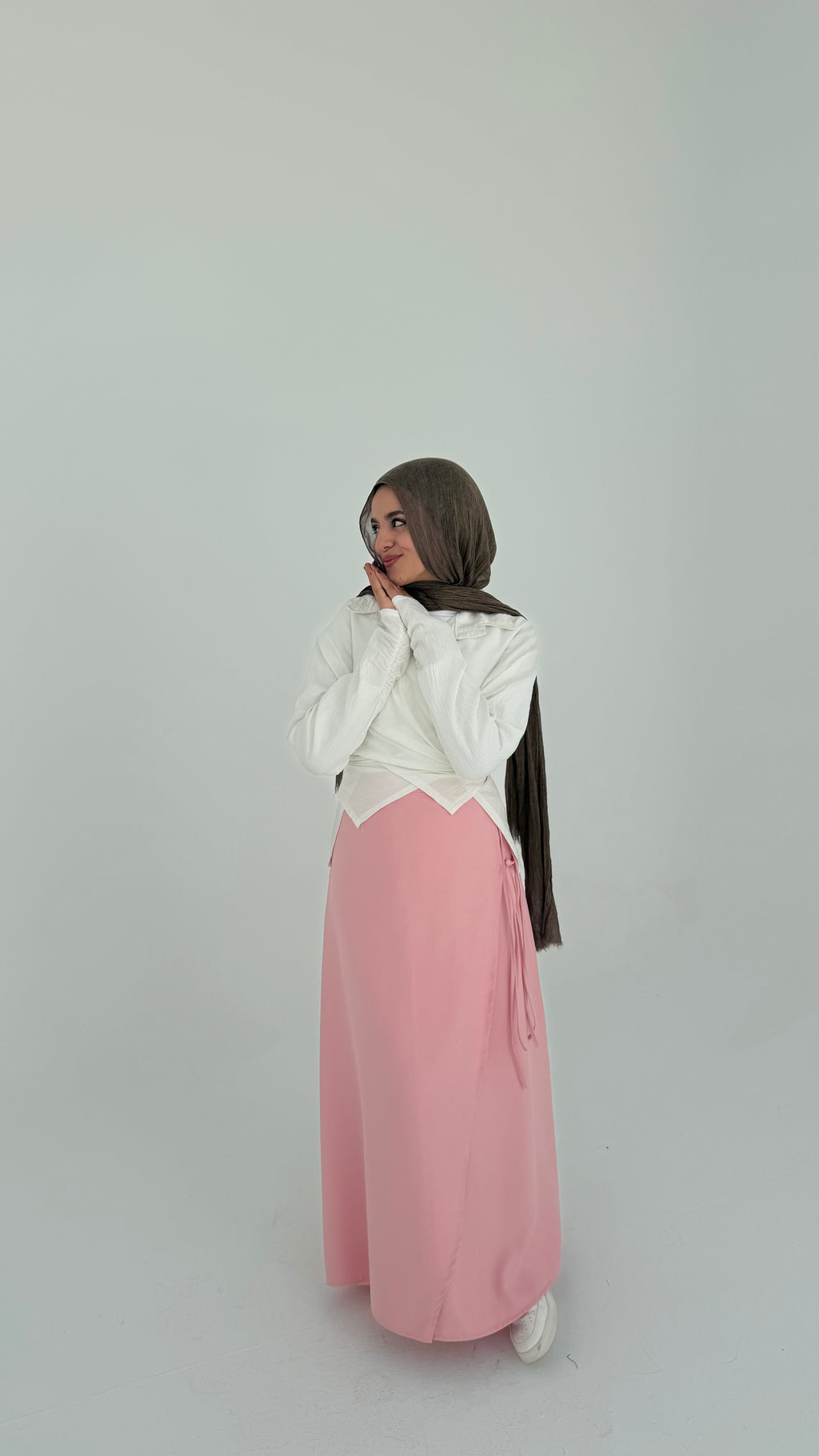 SIDE TIE SKIRT