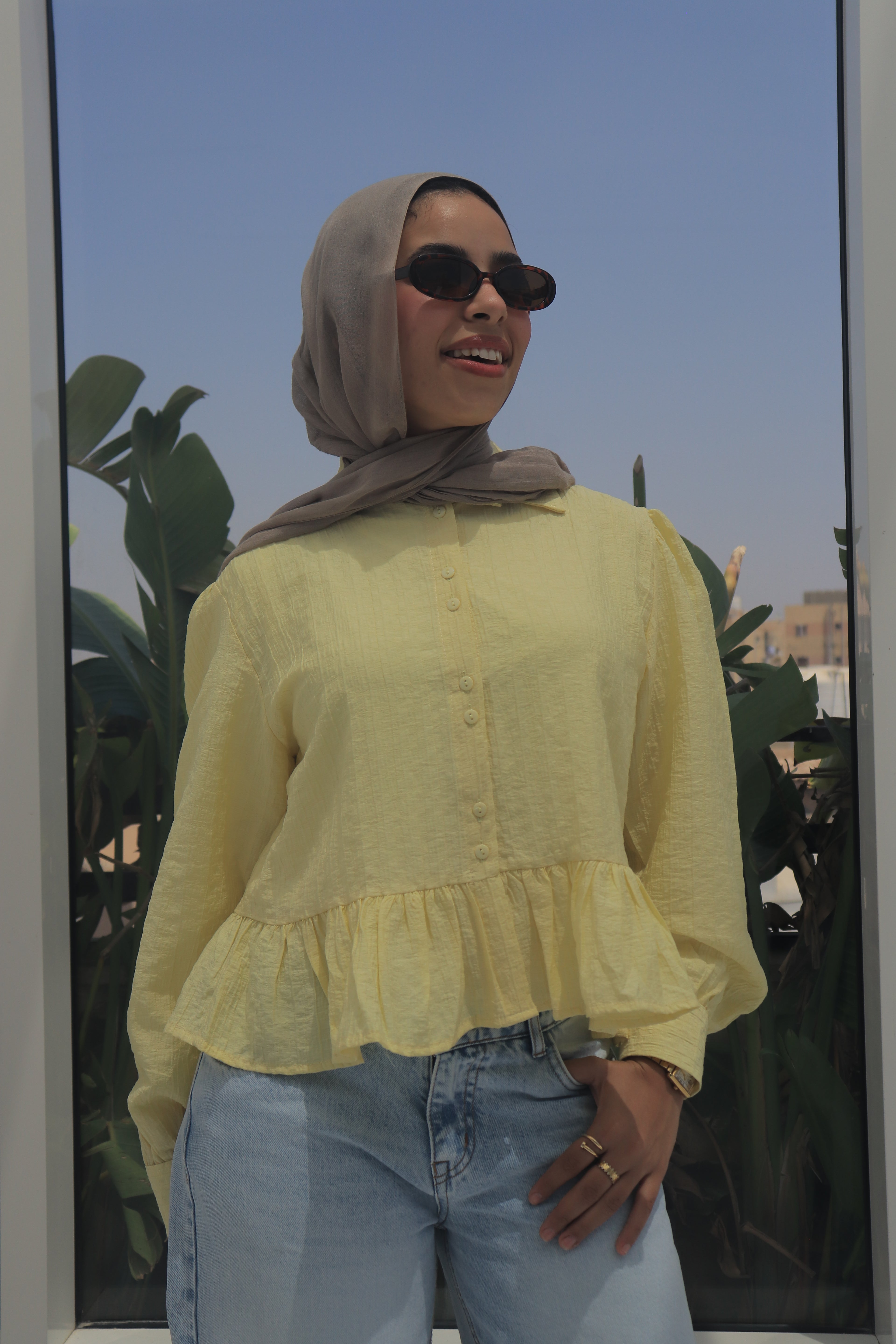 CRUSHED BLOUSE