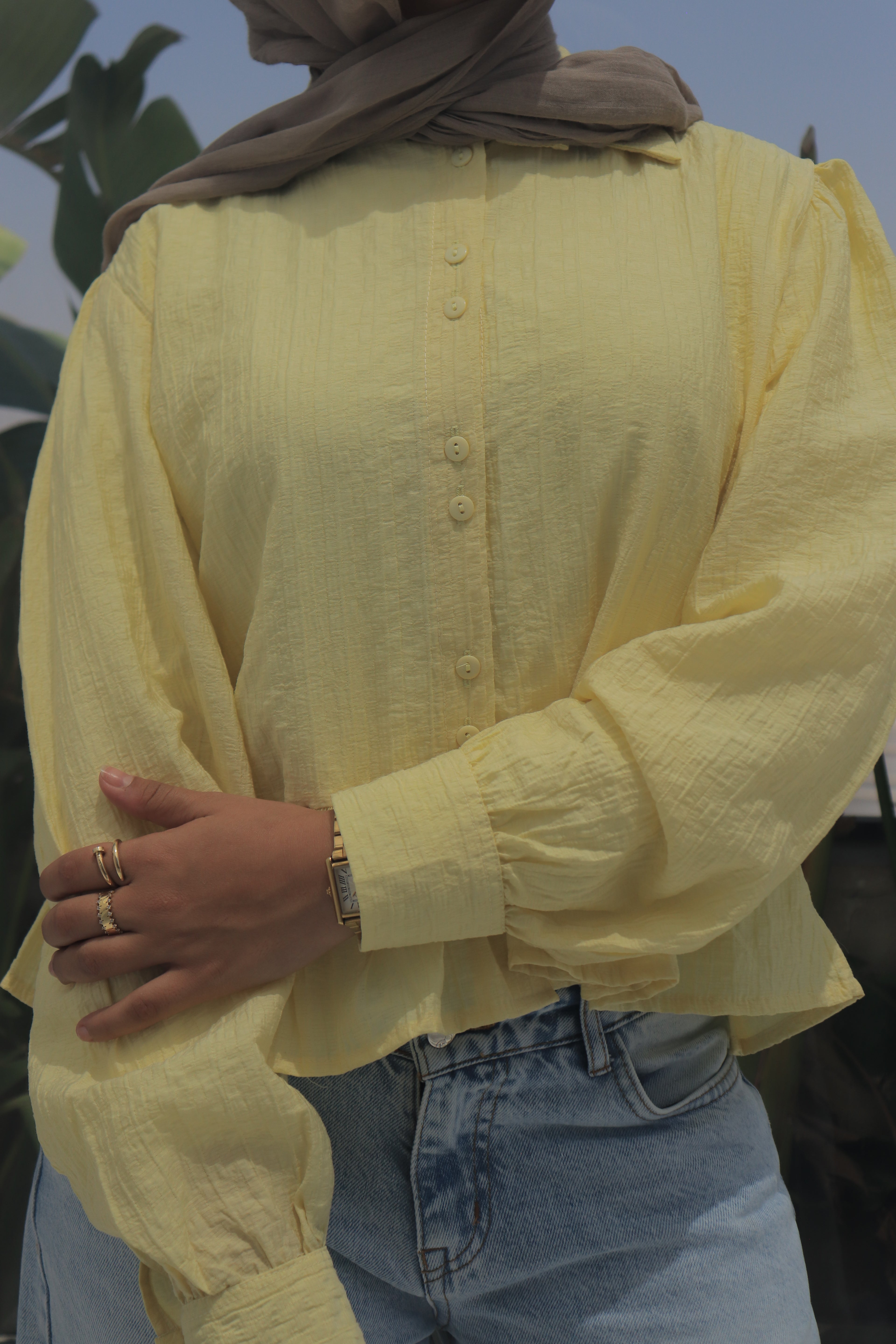 CRUSHED BLOUSE