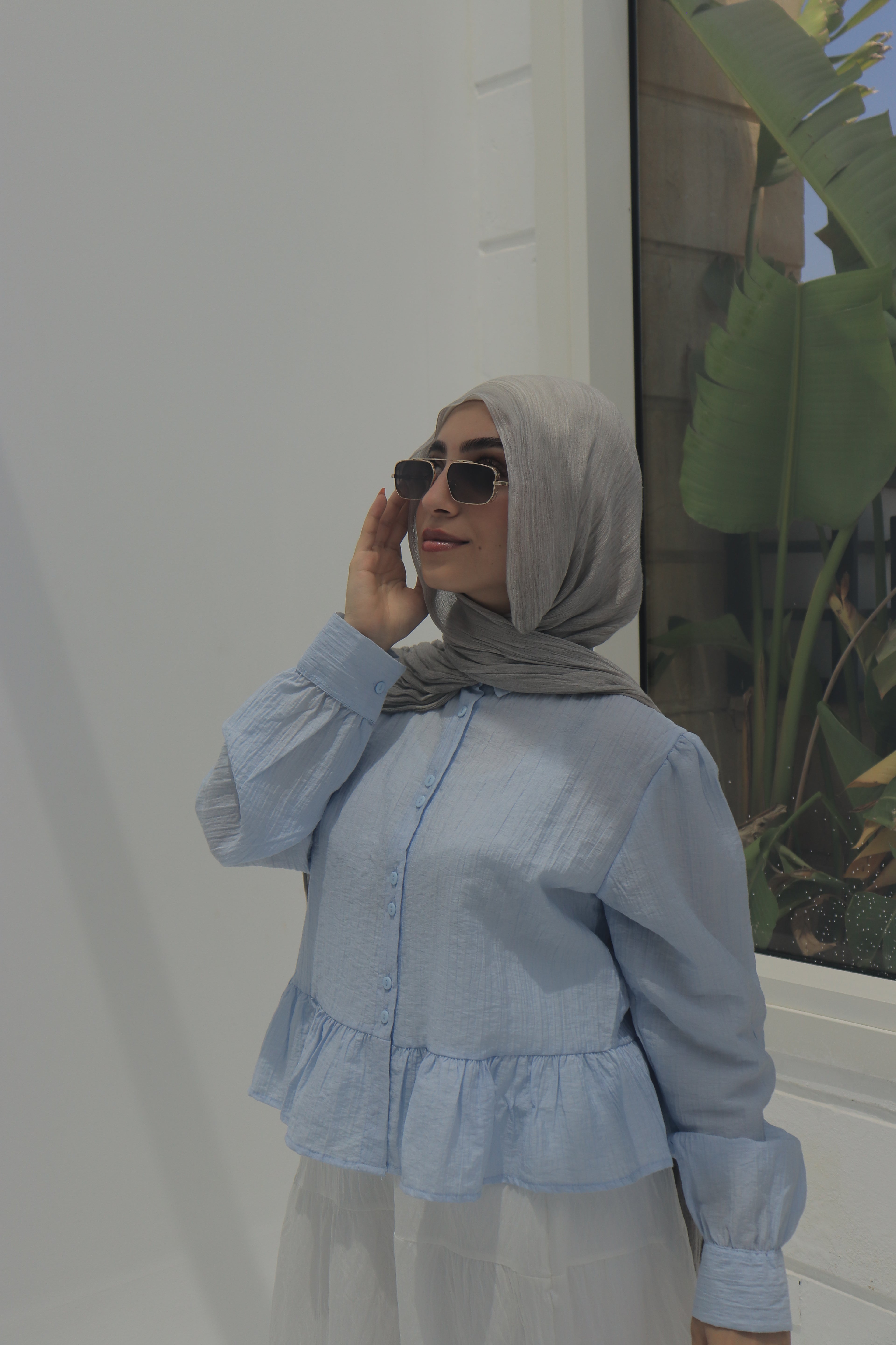 CRUSHED BLOUSE