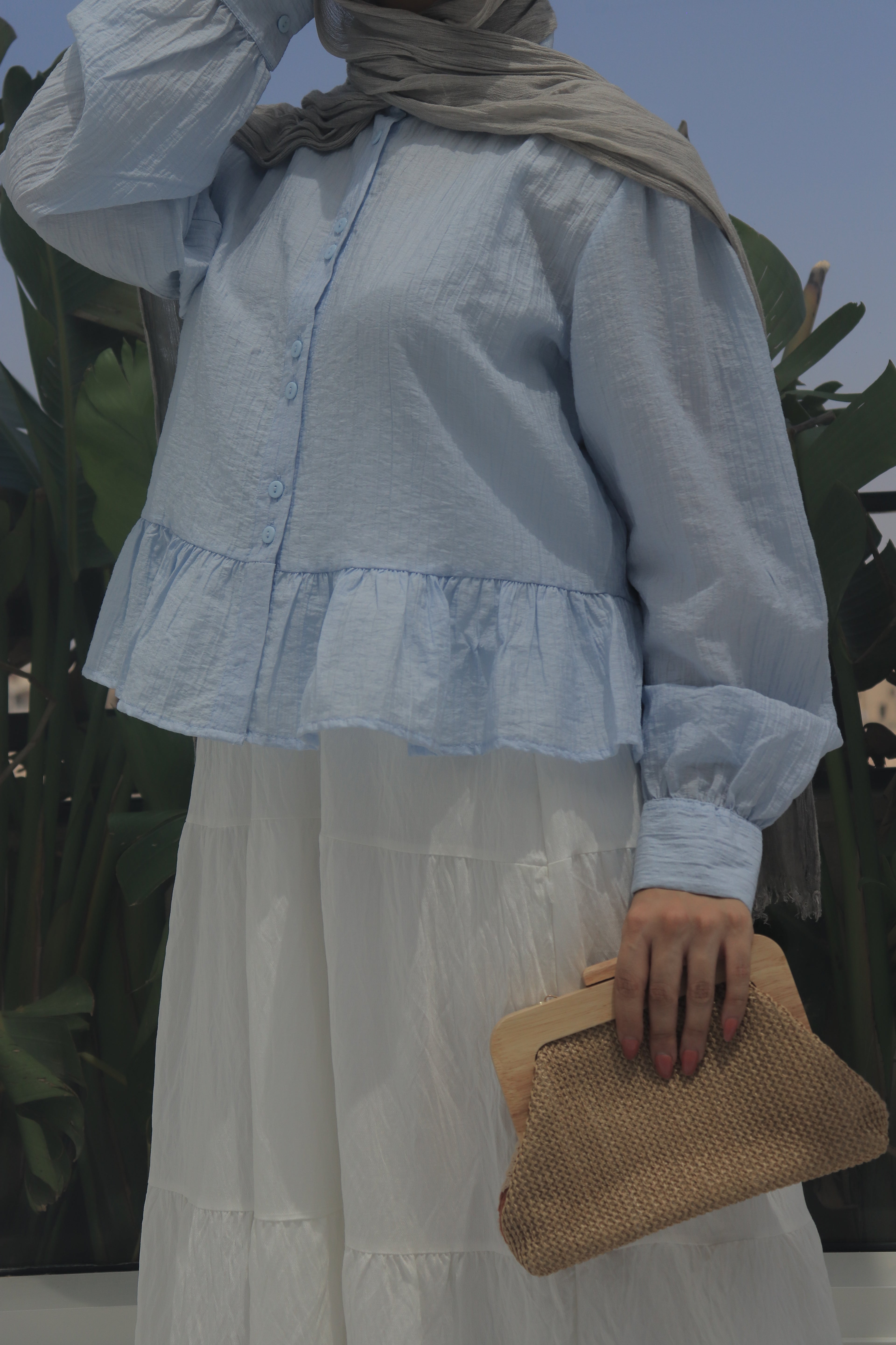 CRUSHED BLOUSE