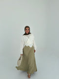 WRINKLED SKIRT