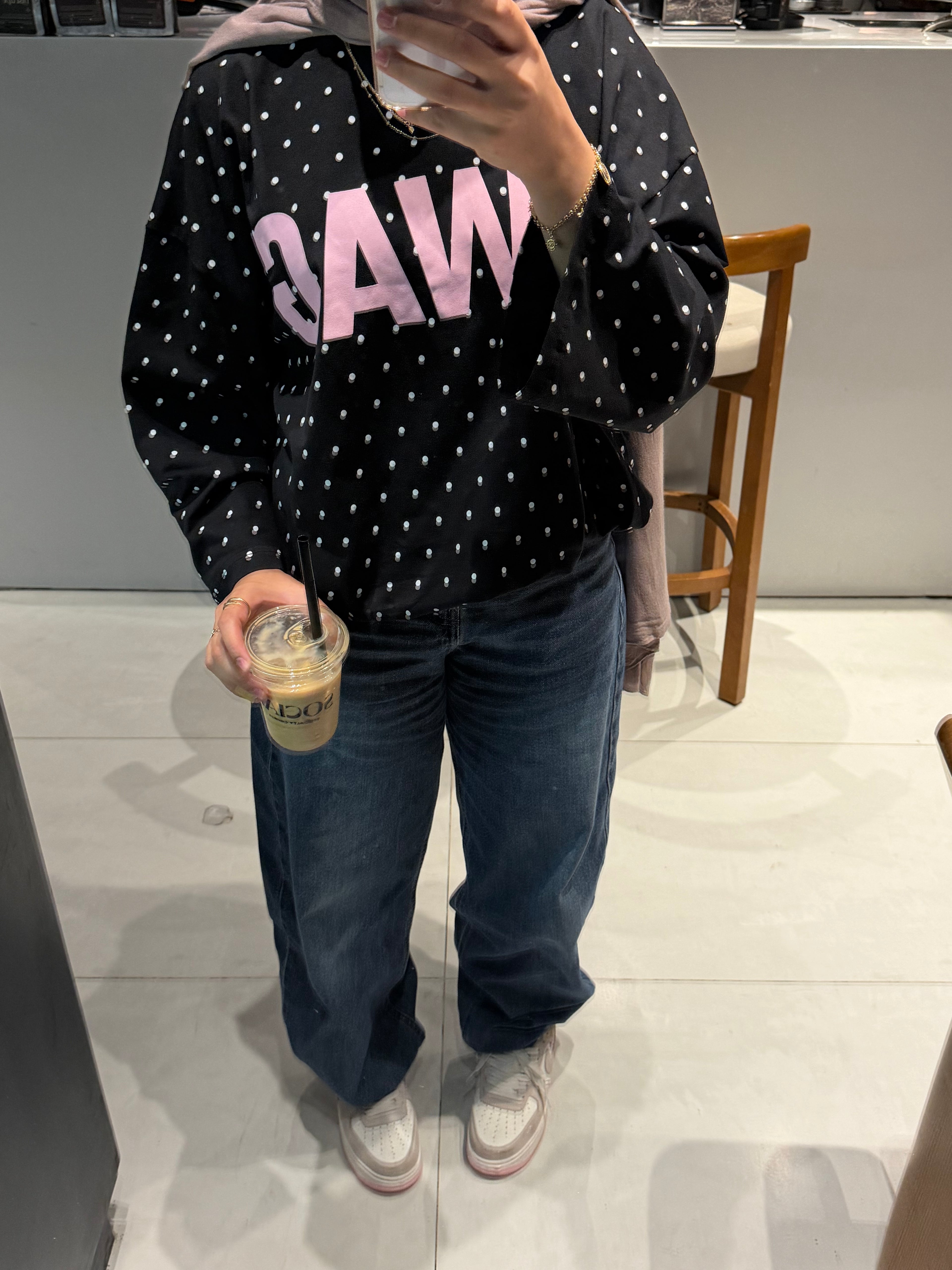 Polka dots tshirt
