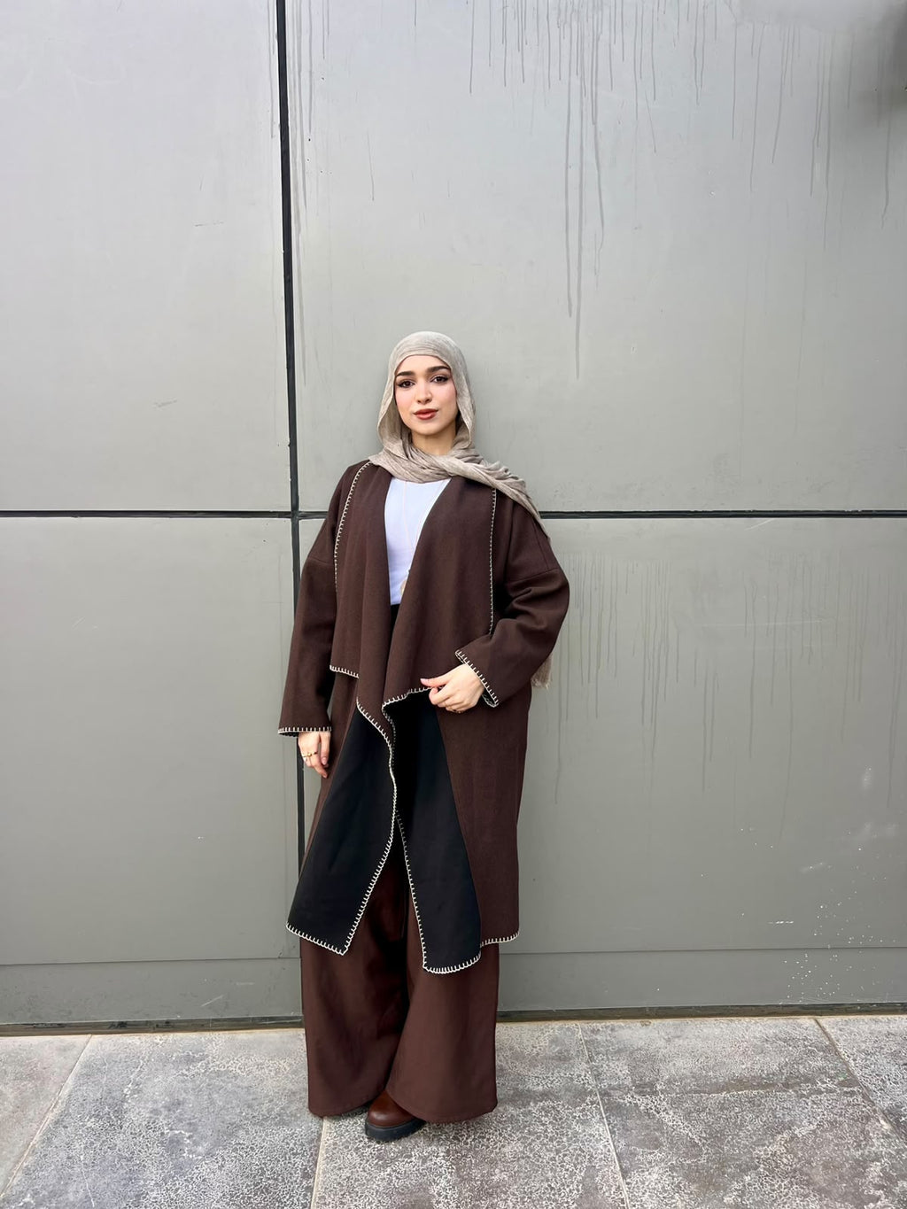 BROWN ROYAL CARDIGAN