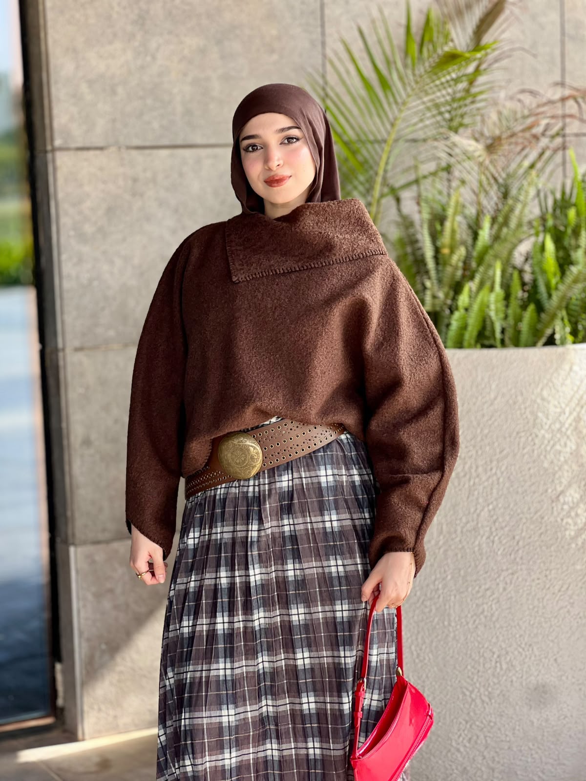 BROWN HAZAL POLLOVER