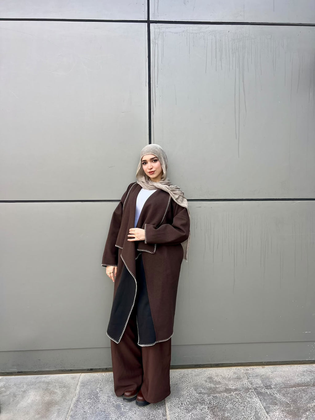BROWN ROYAL CARDIGAN