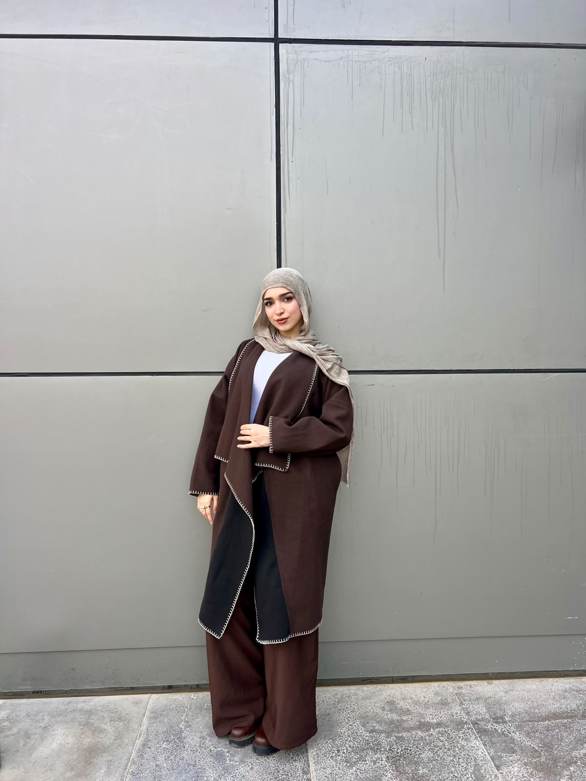 BROWN ROYAL CARDIGAN