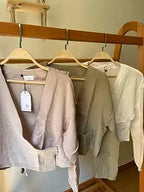CROSSED BLOUSE