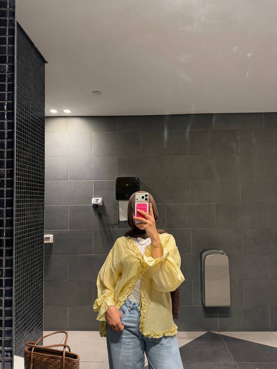 TIE FRONT BLOUSE