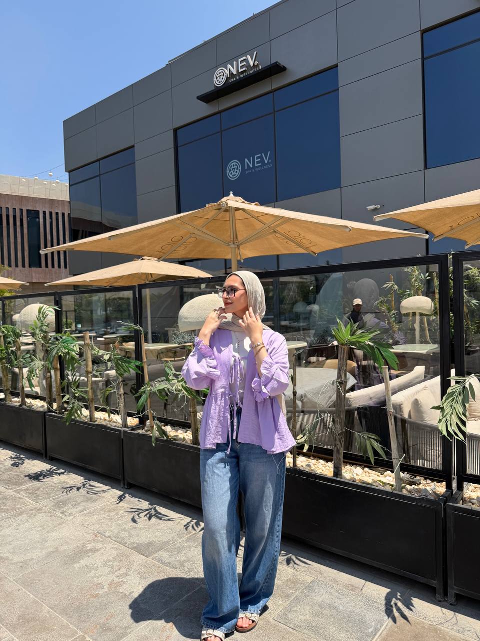 TIE FRONT BLOUSE